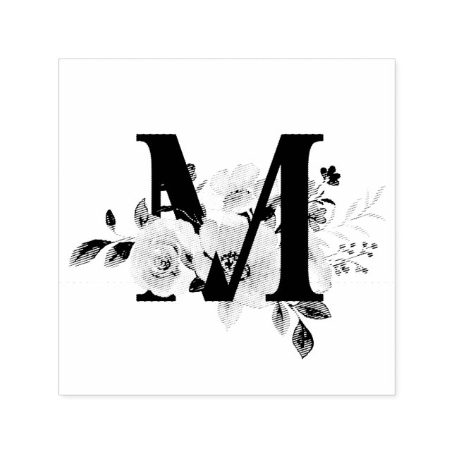Letter M Self-inking Stamp (Design)