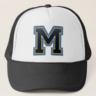 Letter M Trucker Hat