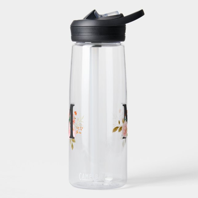 Letter M Water Bottle (Left)