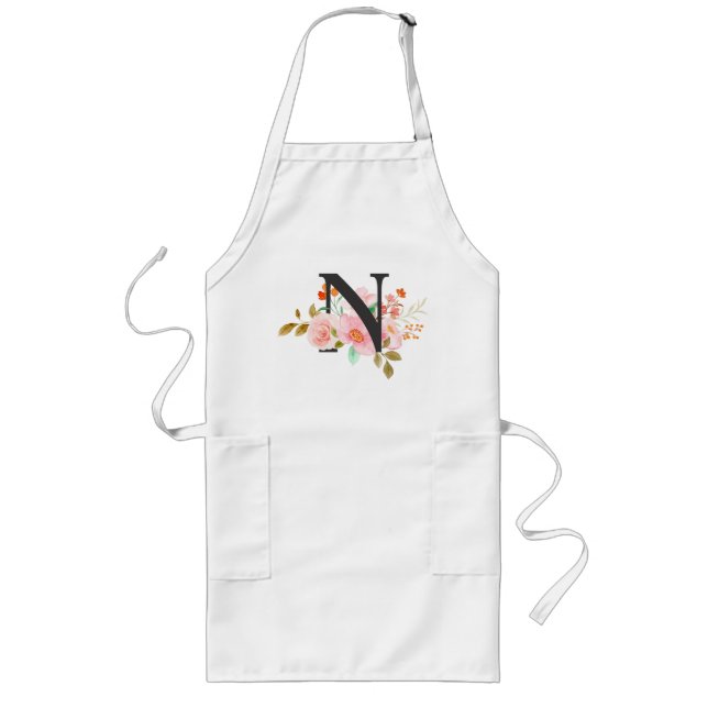Letter N Long Apron (Front)
