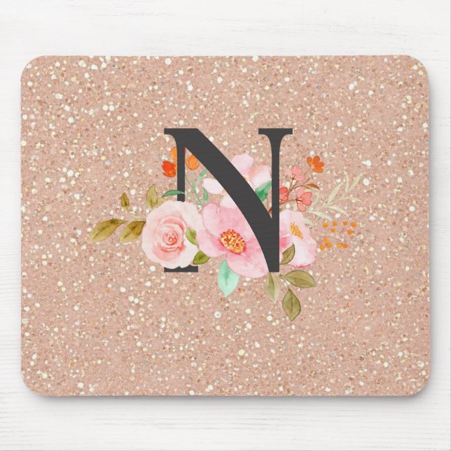 Letter N Mouse Mat (Front)