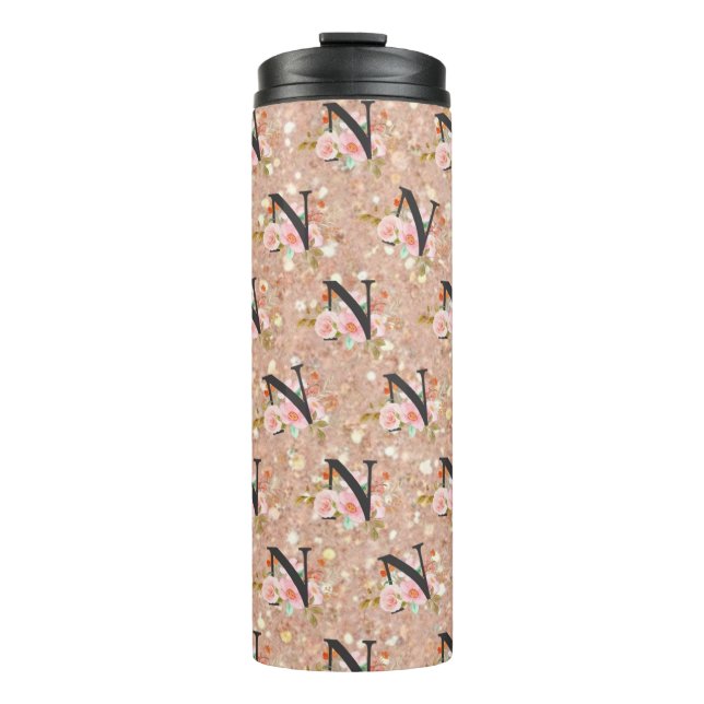 Letter N Thermal Tumbler (Front)