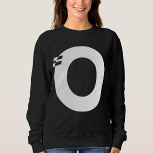 Letter O Alphabet Initial Monogram Sweatshirt