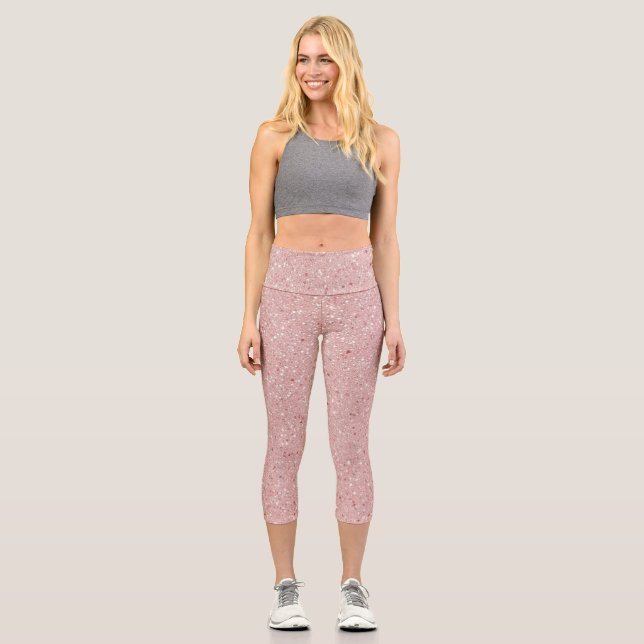 Letter O Capri Leggings (Front)