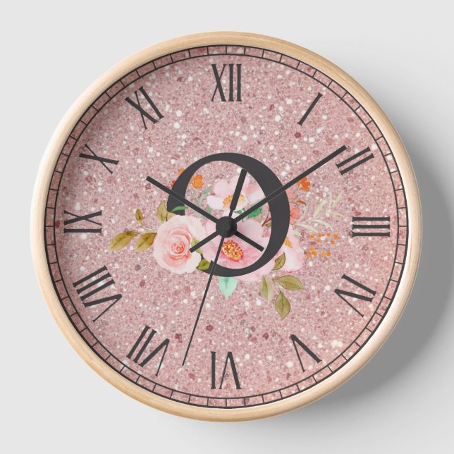 Letter O Clock (Front)