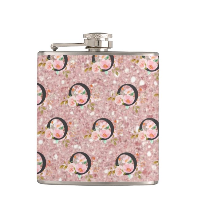 Letter O Hip Flask (Front)