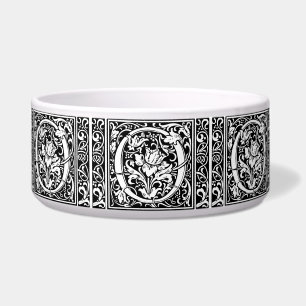 Letter O Mediaeval Monogram Art Nouveau