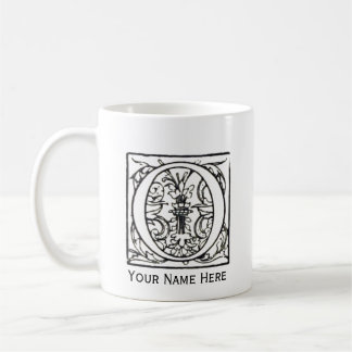 Letter O Monogram Mug