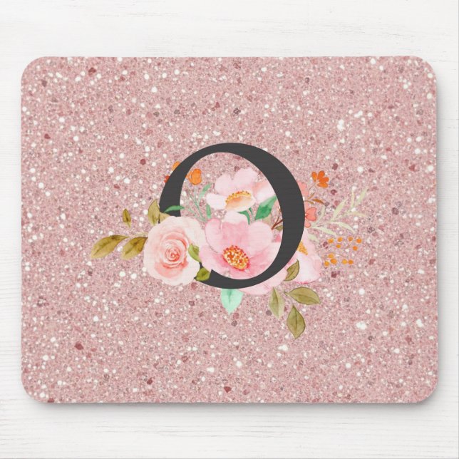 Letter O Mouse Mat (Front)