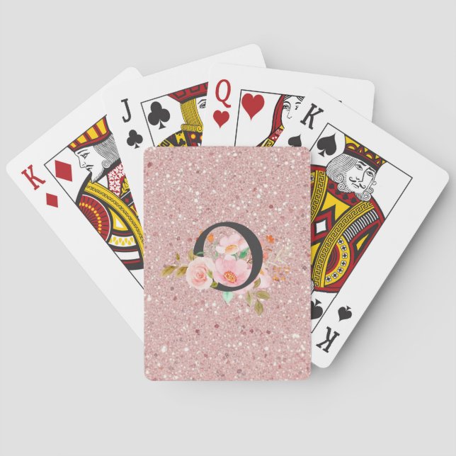 Letter O Playing Cards (Back)