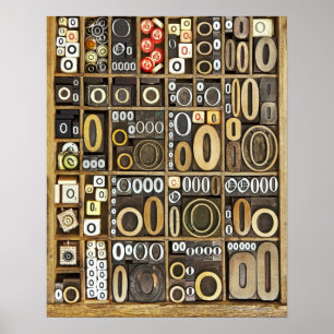 Letter O Poster