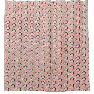 Letter O Shower Curtain
