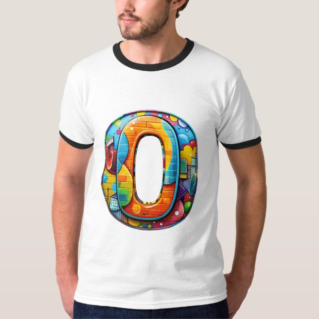 letter O T-Shirt (Front)