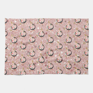 Letter O Tea Towel