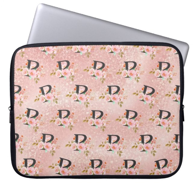 Letter P Laptop Sleeve (Front)