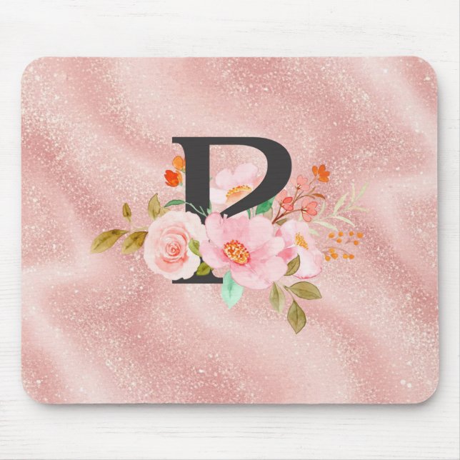Letter P Mouse Mat (Front)