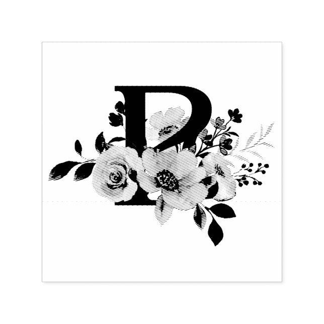 Letter P Self-inking Stamp (Design)