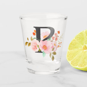 Letter P Shot Glass