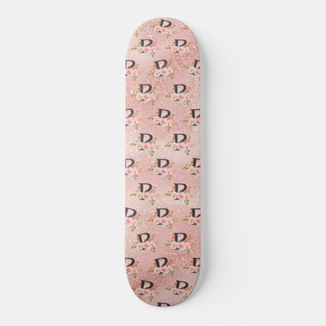 Letter P Skateboard (Front)