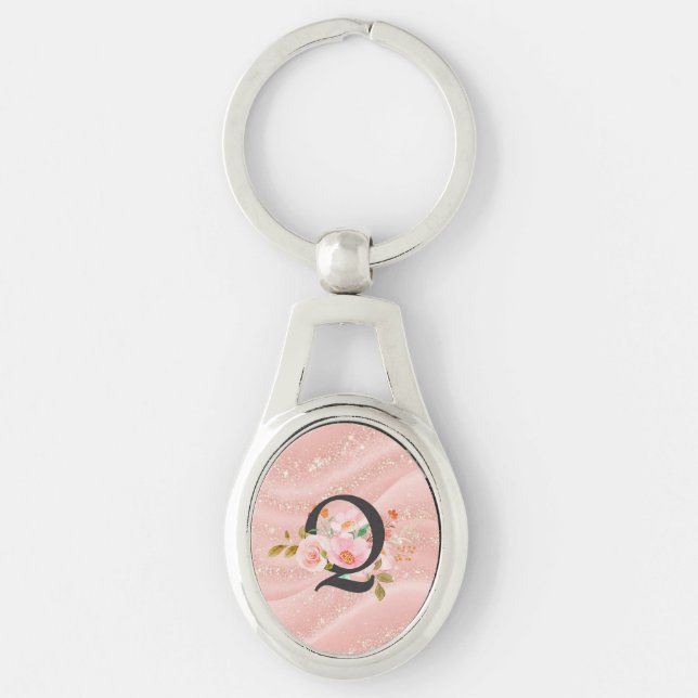 Letter Q Key Ring (Front)