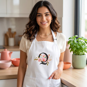 Letter Q Long Apron