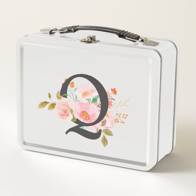 Letter Q Metal Lunch Box (Front)