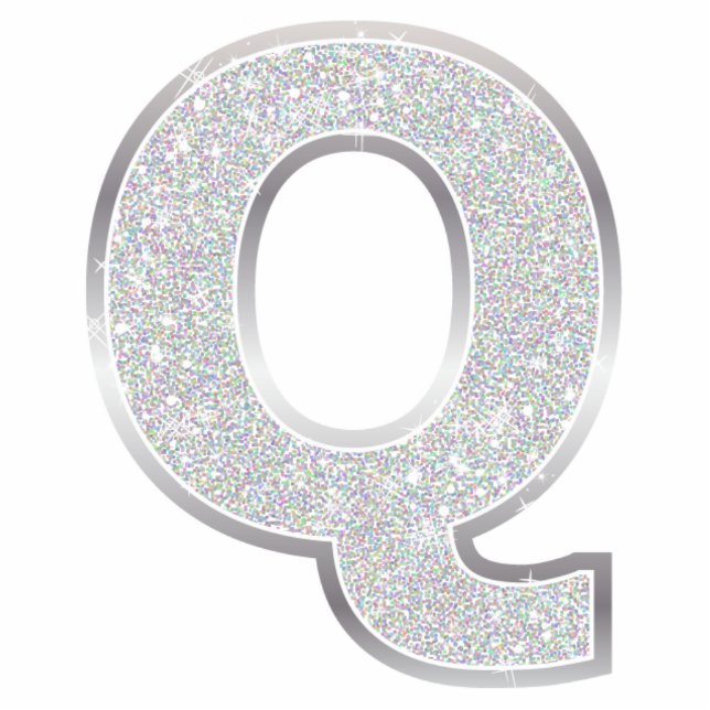Letter Q Photo Sculpture Decoration (Front)
