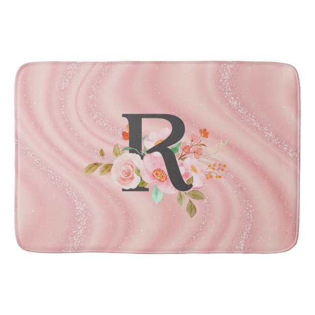 Letter R Bath Mat (Front)