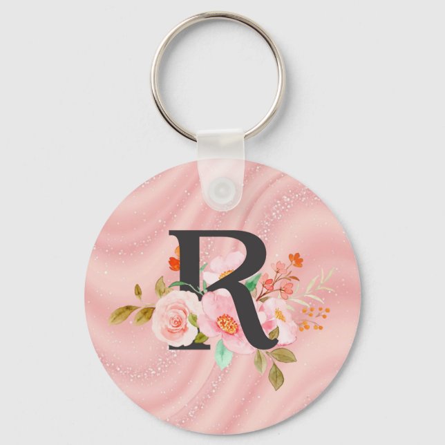 Letter R Key Ring (Front)