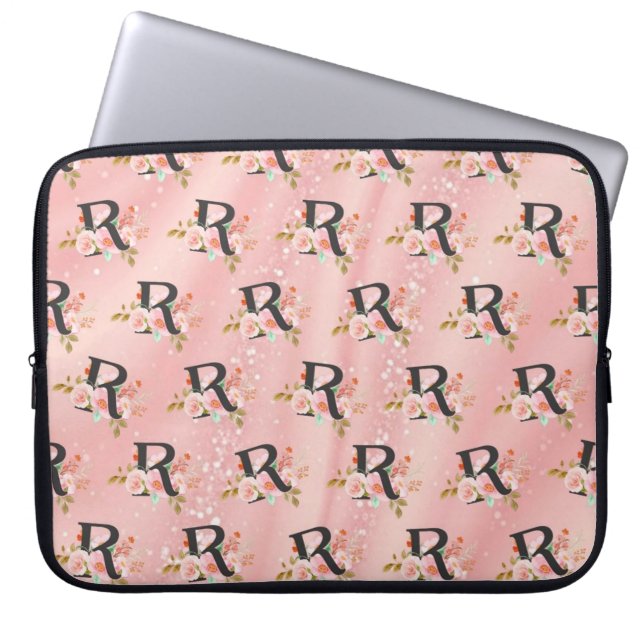 Letter R Laptop Sleeve (Front)