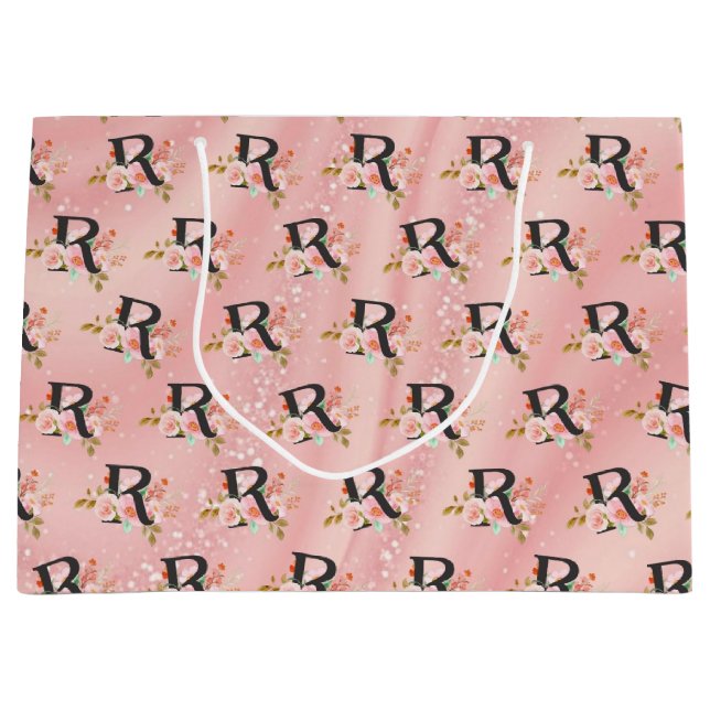 Letter R Large Gift Bag (Front)
