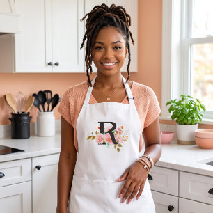 Letter R Long Apron