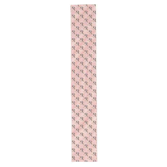 Letter R Long Table Runner (Front)