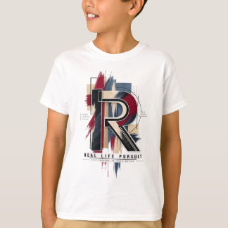 Letter R – Minimal Modern Typography Design T-Shirt