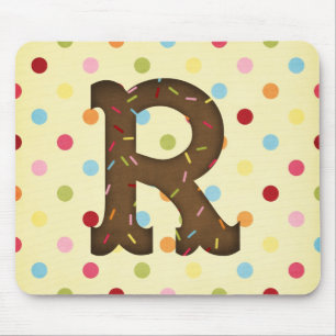 Letter R Mouse Mat