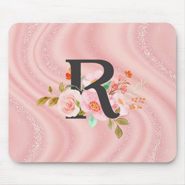 Letter R Mouse Mat (Front)