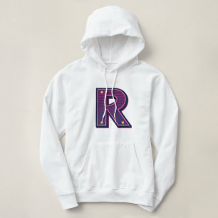 Letter R: Refined, Relaxed, and Ready to Impress Hoodie