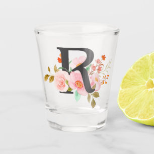 Letter R Shot Glass