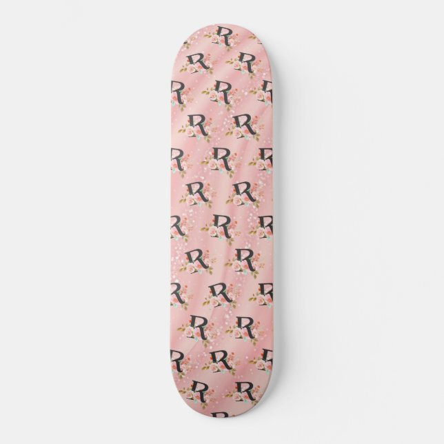 Letter R Skateboard (Front)