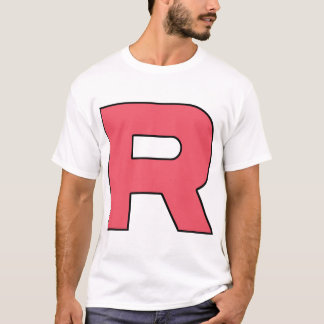 Letter R Team Rocket Logo  T-Shirt