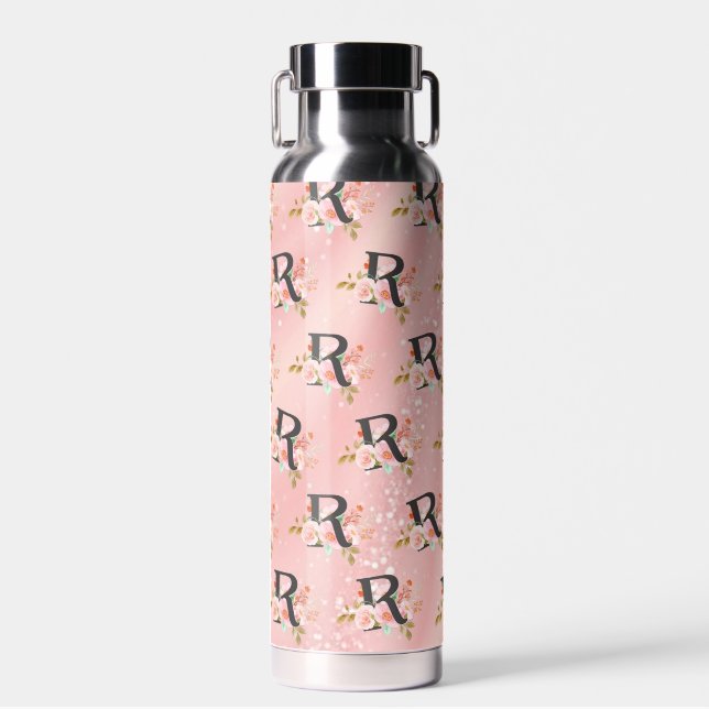 Letter R Water Bottle (Front)
