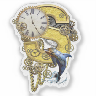 Letter S Birthday customisation Sticker