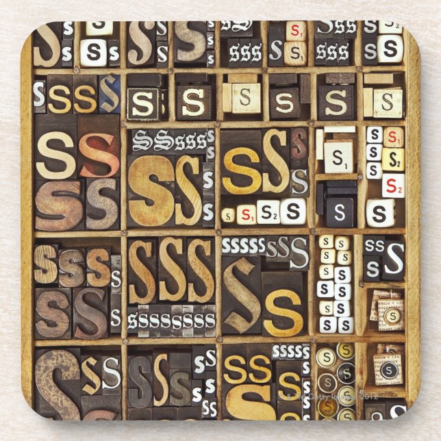 Letter S Coaster (Front)