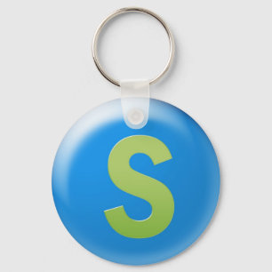 Letter S Key Ring