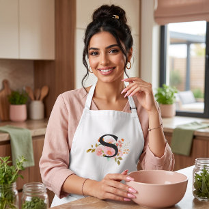 Letter S Long Apron