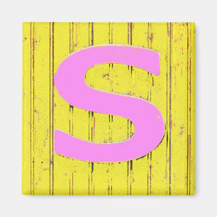 Letter s magnet