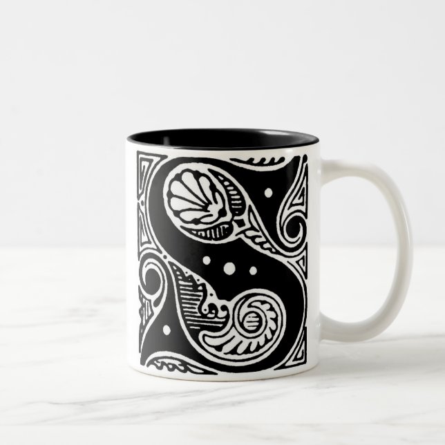 Letter 'S' Mug (Right)