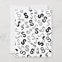 Letter S pattern