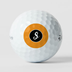 Letter S personalised taylormade golf balls