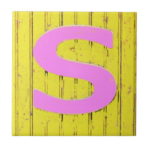 Letter s tile